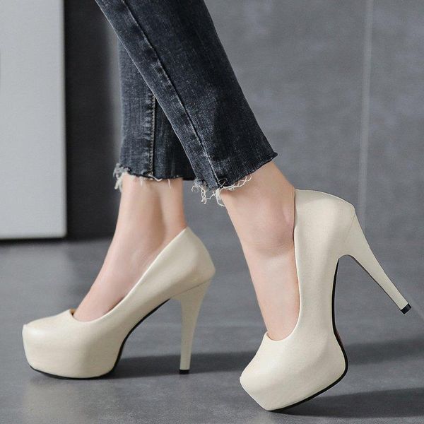 dress shoes 2021 arrival women's pumps thin heel high heels 12cm pointed women platform wedding party, Black
dress shoes 2021 arrival women's pumps thin heel high heels 12cm pointed women platform wedding party, Black