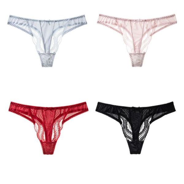 women's panties transparent lace ice silk bow thong string seamless women back simple thin underwear soft lingerie g-string t-back, Black;pink
women's panties transparent lace ice silk bow thong string seamless women back simple thin underwear soft lingerie g-string t-back, Black;pink
