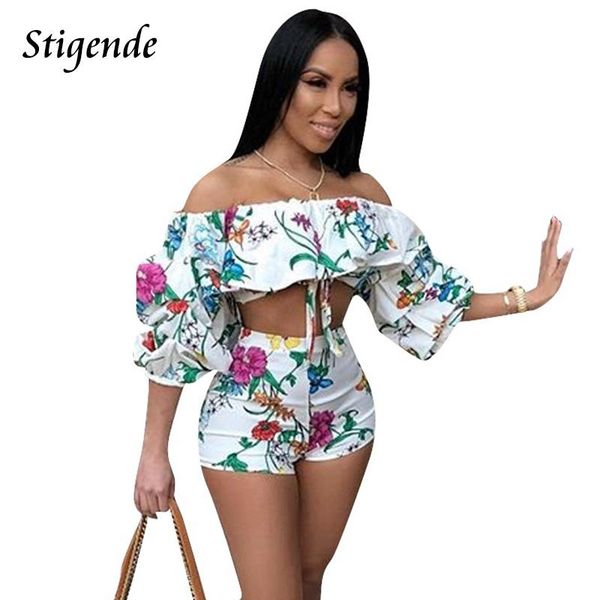 stigende women summer floral print 2 piece short set off shoulder crop and shorts two casual 2pcs outfit women's tracksuits, Gray
stigende women summer floral print 2 piece short set off shoulder crop and shorts two casual 2pcs outfit women's tracksuits, Gray