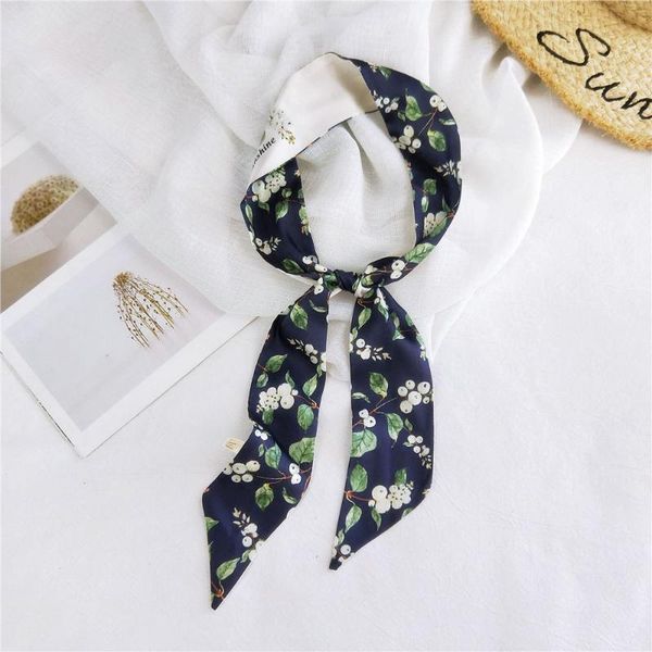 scarves scarf women silk bag skinny design wrist towel foulard neckerchief headband for ladies sj268, Blue;gray
scarves scarf women silk bag skinny design wrist towel foulard neckerchief headband for ladies sj268, Blue;gray