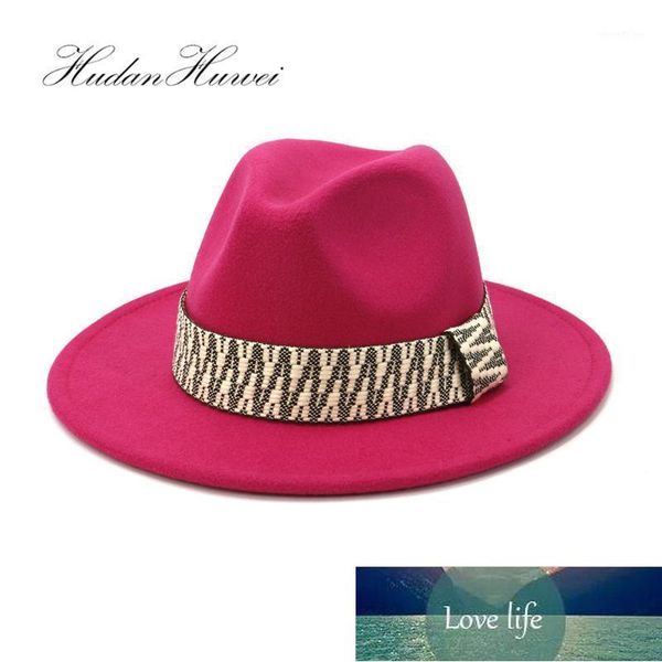 wide brim hats autumn winter british classical men women jazz woolen felt fedora hat wedding caps1, Blue;gray
wide brim hats autumn winter british classical men women jazz woolen felt fedora hat wedding caps1, Blue;gray