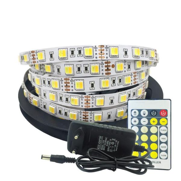 strips cw/ww dual white color temperature adjustable cct led light 12v 60leds/m double flexible strip tape set
strips cw/ww dual white color temperature adjustable cct led light 12v 60leds/m double flexible strip tape set