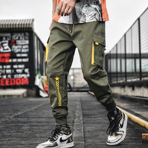 men's pants autumn harajuku japanese fashion cargo hip hop harem man drawstring casual trousers skinny sweatpants, Black
men's pants autumn harajuku japanese fashion cargo hip hop harem man drawstring casual trousers skinny sweatpants, Black