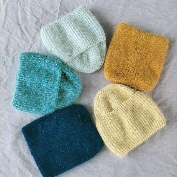 beanie/skull caps 2021 fur winter hat for women solid beanie cashmere wool cap female knitted skullies beanies warm soft knit bonnet, Blue;gray
beanie/skull caps 2021 fur winter hat for women solid beanie cashmere wool cap female knitted skullies beanies warm soft knit bonnet, Blue;gray