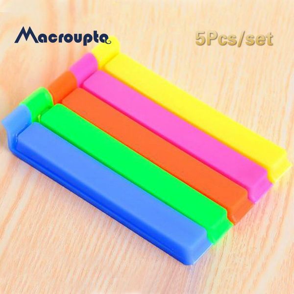 bag clips 5pcs/lot portable kitchen storage snack seal sealing clamp plastic tool
bag clips 5pcs/lot portable kitchen storage snack seal sealing clamp plastic tool