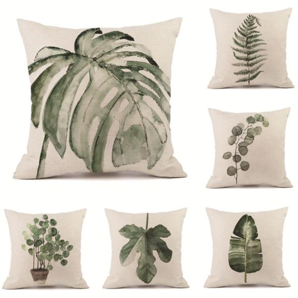 cushion/decorative pillow tropical plant printing linen cotton pillowcase fern green leaves cushion cover sofa case home decorative
cushion/decorative pillow tropical plant printing linen cotton pillowcase fern green leaves cushion cover sofa case home decorative