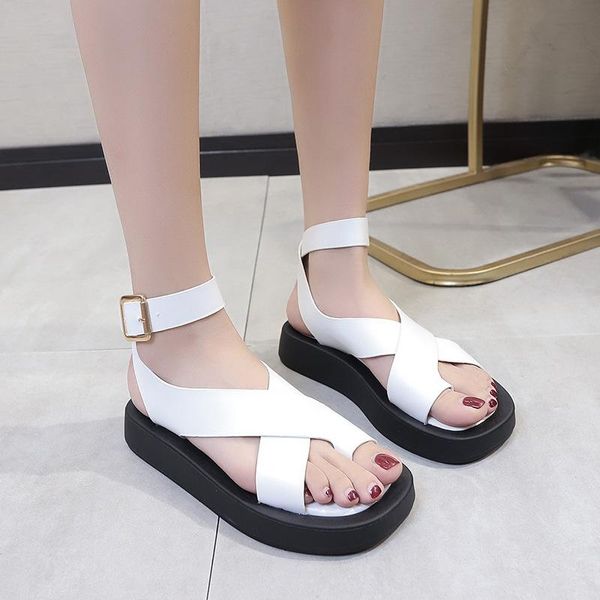 sandals cozok 2021 summer style women casual fashion flat-bottomed roman cross over toe shoes, Black
sandals cozok 2021 summer style women casual fashion flat-bottomed roman cross over toe shoes, Black