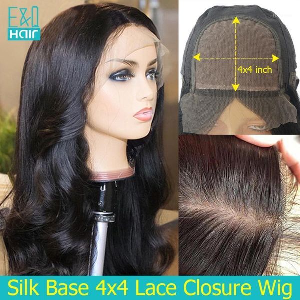 silk base 4x4 lace closure wig body wave front human hair wigs for women pre plucked brazilian remy bleached knots1, Black;brown
silk base 4x4 lace closure wig body wave front human hair wigs for women pre plucked brazilian remy bleached knots1, Black;brown