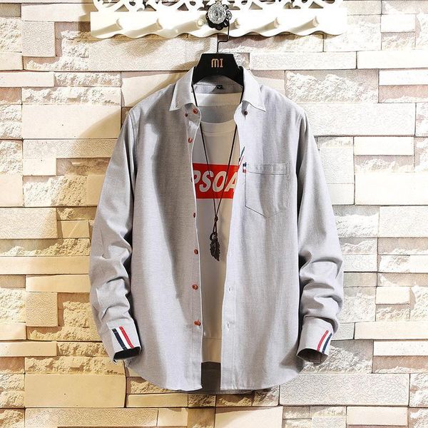 men's casual shirts mens fashion stripe shirt splicing with long sleeves, White;black
men's casual shirts mens fashion stripe shirt splicing with long sleeves, White;black