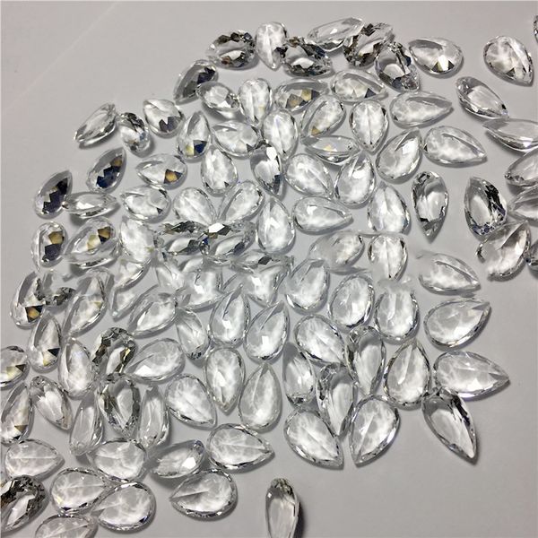 50pcs/lot pear shape brilliant facet cut 3x5-7x9mm 100% authentic natural white quartz crystal semi-precious loose gemstone stones for jewel, Black
50pcs/lot pear shape brilliant facet cut 3x5-7x9mm 100% authentic natural white quartz crystal semi-precious loose gemstone stones for jewel, Black