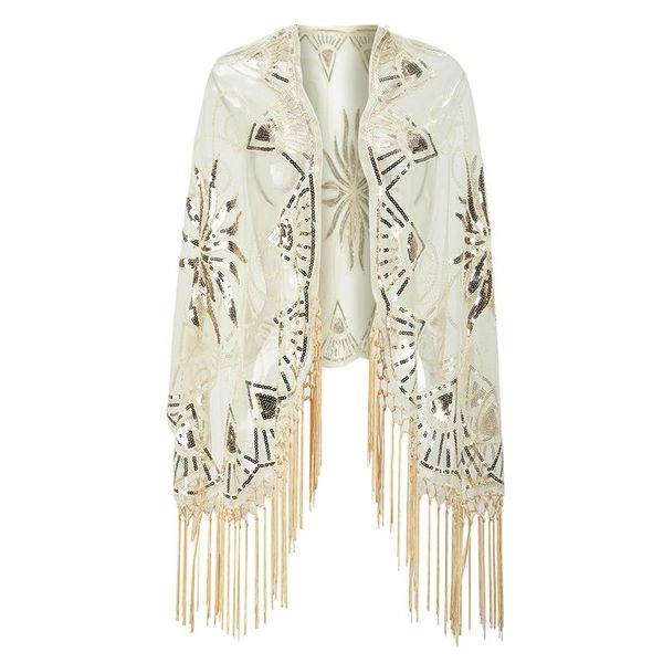 scarves 2021 formal wraps luxury accessory open front vintage flapper fringe shawl women going out party mesh sequin elegant cape shawls, Blue;gray
scarves 2021 formal wraps luxury accessory open front vintage flapper fringe shawl women going out party mesh sequin elegant cape shawls, Blue;gray