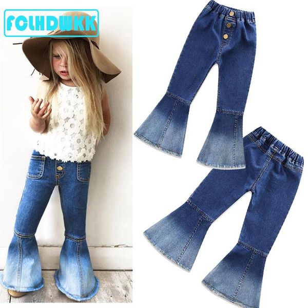 2-7y winter jeans for girls 2021 autumn trousers children's retro denim flared pants children clothes, Blue
2-7y winter jeans for girls 2021 autumn trousers children's retro denim flared pants children clothes, Blue