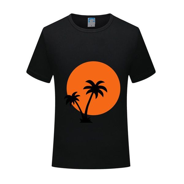 men's t-shirts 2021 brand men women custom t-shirt fashion pure short sleeve summer palm trees and sun, White;black
men's t-shirts 2021 brand men women custom t-shirt fashion pure short sleeve summer palm trees and sun, White;black
