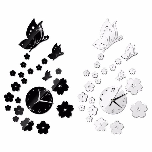 wall clocks s mirror stickers 3d clock butterfly pattern home decoration contemporary quartz living room
wall clocks s mirror stickers 3d clock butterfly pattern home decoration contemporary quartz living room
