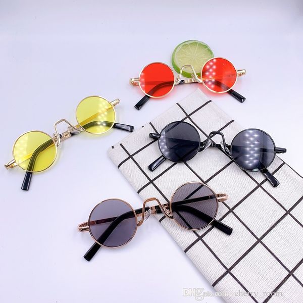 retro round frame kids sunglasses fashion kids metal uv400 casual outdoor goggles children candy colors adumbral glasses d081, Blue
retro round frame kids sunglasses fashion kids metal uv400 casual outdoor goggles children candy colors adumbral glasses d081, Blue