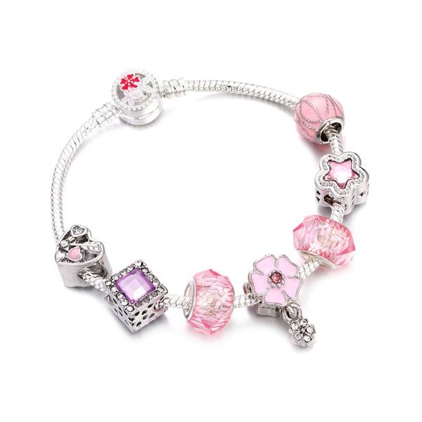 charm bracelets handmade women jewelry fashion and bangles heart flower pendant romantic wedding gifts for girls lots wholesale, Golden;silver
charm bracelets handmade women jewelry fashion and bangles heart flower pendant romantic wedding gifts for girls lots wholesale, Golden;silver