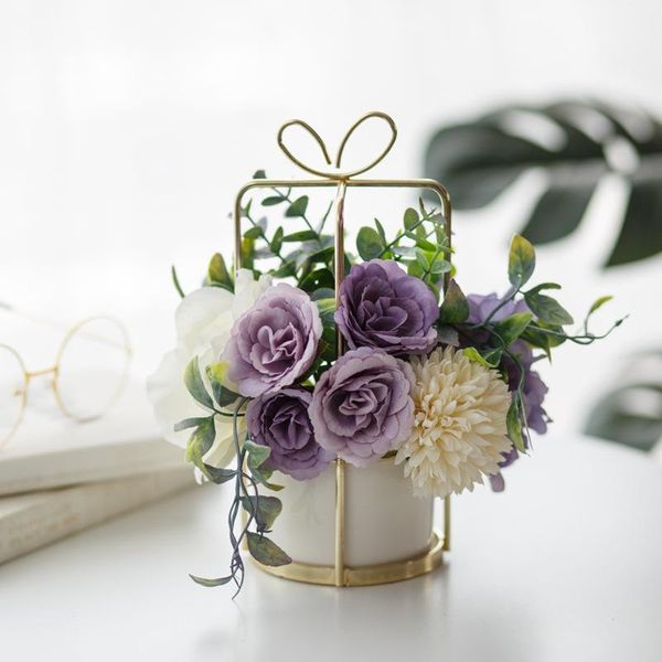 home decoration fake flower modern style decor artificial pot set vase table setting for wedding decorative flowers & wreaths
home decoration fake flower modern style decor artificial pot set vase table setting for wedding decorative flowers & wreaths