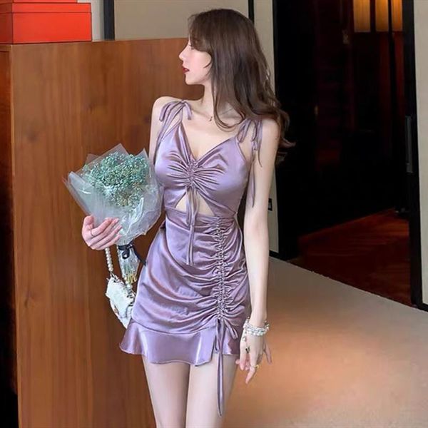 casual dresses party night club dress 2021 satin mini cutout ruched ruffle elegant backless lace up prom bridesmaid, Black;gray
casual dresses party night club dress 2021 satin mini cutout ruched ruffle elegant backless lace up prom bridesmaid, Black;gray