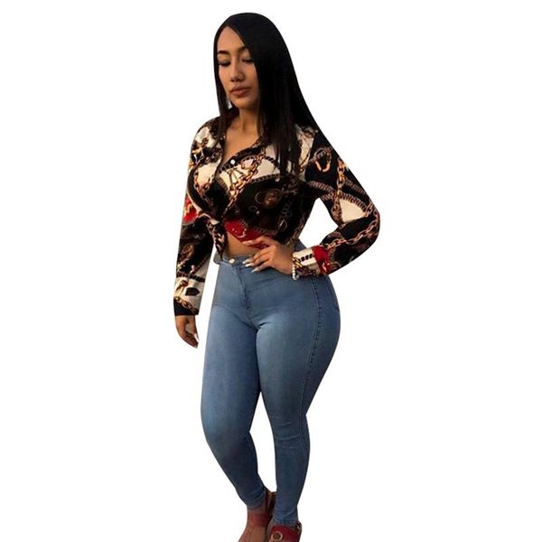 women's blouses & shirts lady printed loose ladies shirt dress long sleeve women clothing lady fashion dress s-2xl, White
women's blouses & shirts lady printed loose ladies shirt dress long sleeve women clothing lady fashion dress s-2xl, White