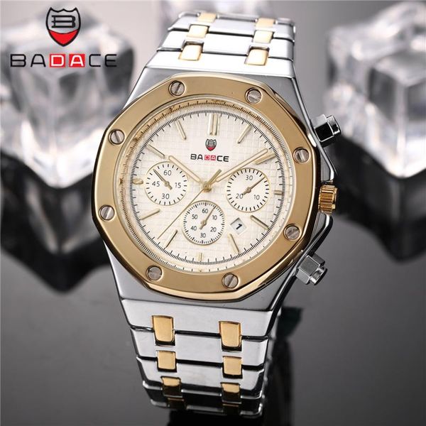 wristwatches badace gold quartz watch men waterproof clock mens watches stainless steel hour sport business wristwatch relogio masculino 921, Slivery;brown
wristwatches badace gold quartz watch men waterproof clock mens watches stainless steel hour sport business wristwatch relogio masculino 921, Slivery;brown