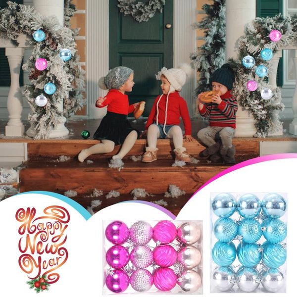 party decoration 24 pcs christmas tree ball ornaments hang mini shatterproof shiny bauble for home house bar
party decoration 24 pcs christmas tree ball ornaments hang mini shatterproof shiny bauble for home house bar