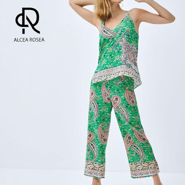 women's pants & capris alcea rosea green printed trousers loose women summer zipper casual wide leg ar2085, Black;white
women's pants & capris alcea rosea green printed trousers loose women summer zipper casual wide leg ar2085, Black;white