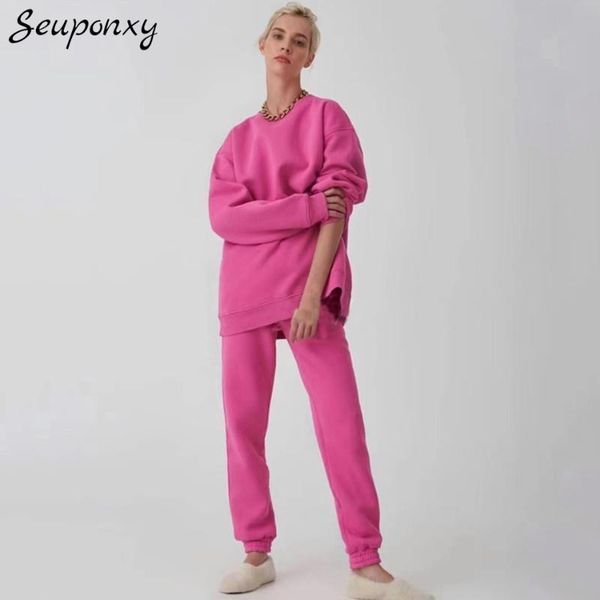 women's two piece pants 2021 autumn fashion loose sports 2 two-piece set o-neck pullover blouse + waist casual, White
women's two piece pants 2021 autumn fashion loose sports 2 two-piece set o-neck pullover blouse + waist casual, White