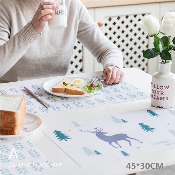 mats & pads printed pvc dining table placemat home cartoon animal creative printing heat-resistant kitchen accessories
mats & pads printed pvc dining table placemat home cartoon animal creative printing heat-resistant kitchen accessories