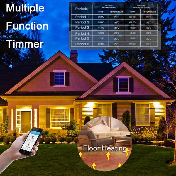 tuya smart wifi temperature controller for alexa water electric floor heating gas boiler control system home
tuya smart wifi temperature controller for alexa water electric floor heating gas boiler control system home