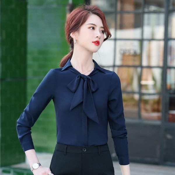 ladies navy dark blue blouses & shirts women work wear clothes long sleeve ol office uniform styles women's, White
ladies navy dark blue blouses & shirts women work wear clothes long sleeve ol office uniform styles women's, White