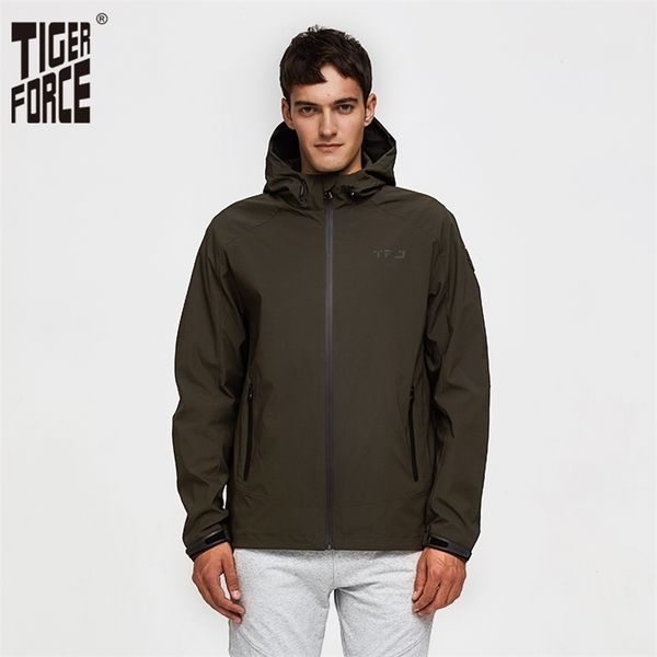 tiger force men's spring jackets hooded casual windbreaker plus size fashion bomber jacket windproof man coat outerwear 210811, Black;brown
tiger force men's spring jackets hooded casual windbreaker plus size fashion bomber jacket windproof man coat outerwear 210811, Black;brown