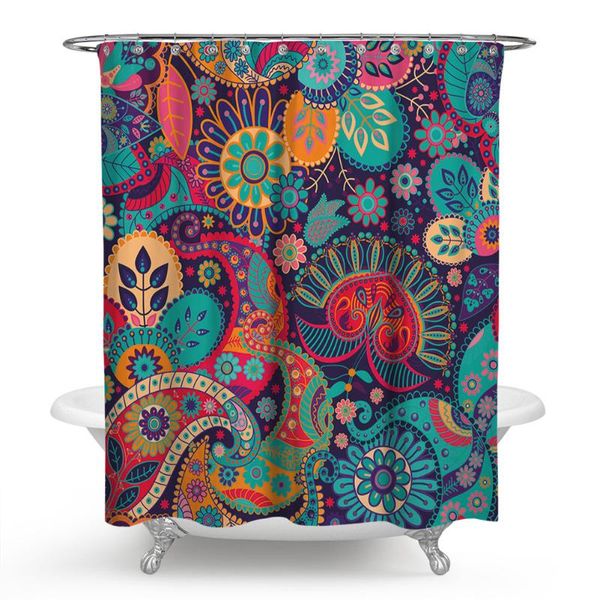 mandala floral print shower curtain bohemian geometry for home bath decor waterproof fabric bathroom with 12 hooks 180cm curtains
mandala floral print shower curtain bohemian geometry for home bath decor waterproof fabric bathroom with 12 hooks 180cm curtains