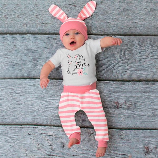 clothing sets infant baby boys girls easter printed romper bodysuit+pants hat outfits baby's clothes t-shirt+long outfit, White
clothing sets infant baby boys girls easter printed romper bodysuit+pants hat outfits baby's clothes t-shirt+long outfit, White