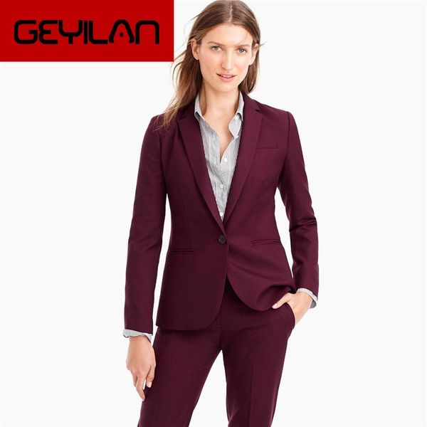 women's suits & blazers fashion work wear women business pant suit slim elegant formal fuchsia long sleeve office ladies trousers, White;black
women's suits & blazers fashion work wear women business pant suit slim elegant formal fuchsia long sleeve office ladies trousers, White;black