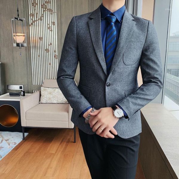 solid sport blazer jacket men 2021 autumn quality business social blaser homens terno masculino slim fit men's suits & blazers, White;black
solid sport blazer jacket men 2021 autumn quality business social blaser homens terno masculino slim fit men's suits & blazers, White;black