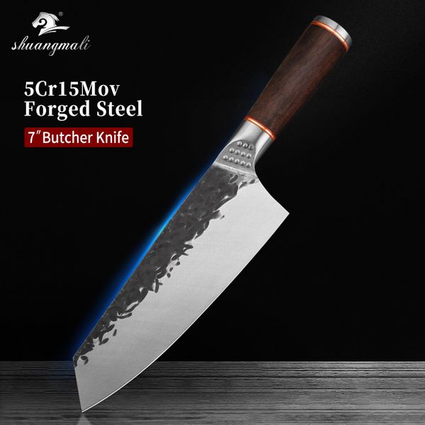 7 inch utiity kitchen knife forged 5cr15mov stainess stee chef knives ceaver sicing vegetabe chef knife with wood hande
7 inch utiity kitchen knife forged 5cr15mov stainess stee chef knives ceaver sicing vegetabe chef knife with wood hande