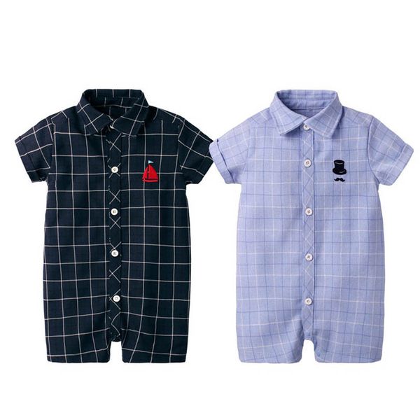 boys rompers baby jumpsuit clothes bodysuits onesies summer cotton short sleeve plaid infant one piece clothing toddler wear 0-2t b4687, Blue
boys rompers baby jumpsuit clothes bodysuits onesies summer cotton short sleeve plaid infant one piece clothing toddler wear 0-2t b4687, Blue