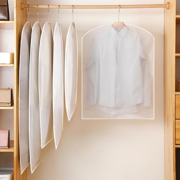 clothing & wardrobe storage 5 pcs dust cover hanging garment bag clear lightweight suit bags dust-proof with full zipper for clothes closet
clothing & wardrobe storage 5 pcs dust cover hanging garment bag clear lightweight suit bags dust-proof with full zipper for clothes closet