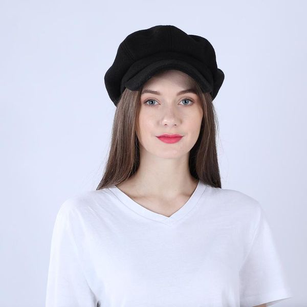 berets classic women beret solid color woman elegant octagonal hat girls fashion painter casual sun vintage navy, Blue;gray
berets classic women beret solid color woman elegant octagonal hat girls fashion painter casual sun vintage navy, Blue;gray