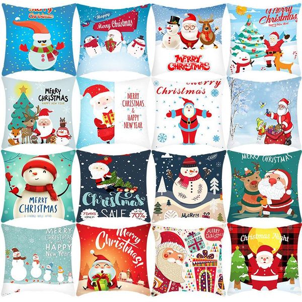 cushion/decorative pillow 45x45cm cushion cover christmas cushions snowman cartoon pillowcase gift cute sofa 
cushion/decorative pillow 45x45cm cushion cover christmas cushions snowman cartoon pillowcase gift cute sofa