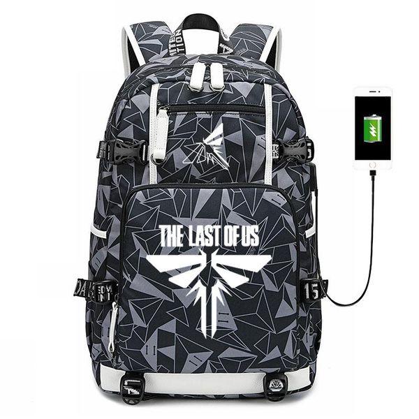 backpack the last of us lapbag game cosplay travel bags usb oxford casual schoolbag
backpack the last of us lapbag game cosplay travel bags usb oxford casual schoolbag