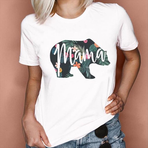 graphic floral bear animal cute women t shirt mama short sleeve printing fashion lady clothes tees print female, White
graphic floral bear animal cute women t shirt mama short sleeve printing fashion lady clothes tees print female, White
