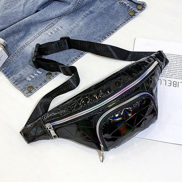 women fashion pu leather laser geometric pattern waist bag for the belt lady portable travel small hip bum fanny pack bags
women fashion pu leather laser geometric pattern waist bag for the belt lady portable travel small hip bum fanny pack bags