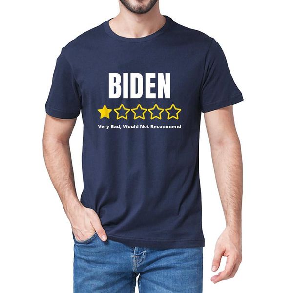 men's t-shirts biden review rating 1 star very bad would not recommend premium anti joe funny 100% cotton novelty t-shirt unisex, White;black
men's t-shirts biden review rating 1 star very bad would not recommend premium anti joe funny 100% cotton novelty t-shirt unisex, White;black