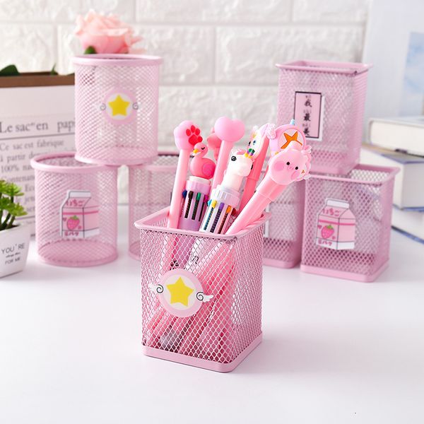 pens 2339 pink girl heart metal mesh holder student cartoon acrylic multifunctional deskholder storage box
pens 2339 pink girl heart metal mesh holder student cartoon acrylic multifunctional deskholder storage box