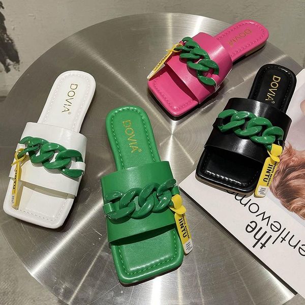 slippers metal flat heel women fashion green ladies slides summer outdoor beach slip on sandal shoes female flip flops, Black
slippers metal flat heel women fashion green ladies slides summer outdoor beach slip on sandal shoes female flip flops, Black