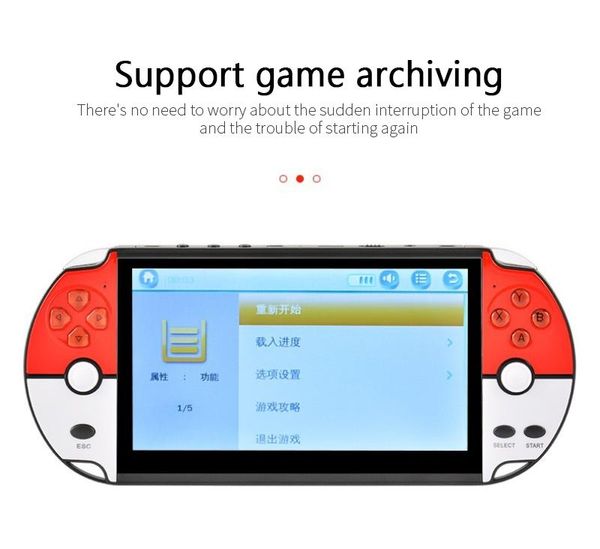 7.1inch lcd double rocker 16g retro game console video mp5 player tf card for gba/nes 6000 support fc/gba/gbc/md/nes/sfc/ps controllers & jo
7.1inch lcd double rocker 16g retro game console video mp5 player tf card for gba/nes 6000 support fc/gba/gbc/md/nes/sfc/ps controllers & jo