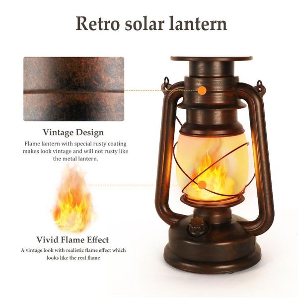portable lanterns solar led vintage camping lantern flame light kerosene lamp 2 modes knob switch outdoor garden table decoration
portable lanterns solar led vintage camping lantern flame light kerosene lamp 2 modes knob switch outdoor garden table decoration
