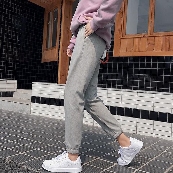 sweatpants women thin loose street casual jogging letters printed trendy solid color elastic waist jogger ankle length trousers women's, Black;white
sweatpants women thin loose street casual jogging letters printed trendy solid color elastic waist jogger ankle length trousers women's, Black;white