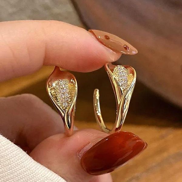 hoop & huggie fashion fine 14k real gold crystal flowers earrings for women temperament jewelry s925 silver needle zircon, Golden;silver
hoop & huggie fashion fine 14k real gold crystal flowers earrings for women temperament jewelry s925 silver needle zircon, Golden;silver